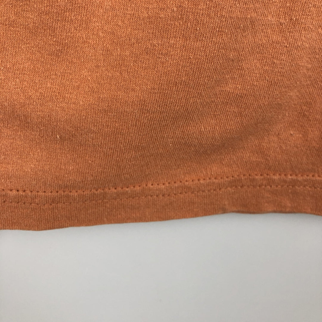 90'S Nike Logo T-Shirt, Men's Size L (approx.), Vintage cotton orange type Vintage Second Hand