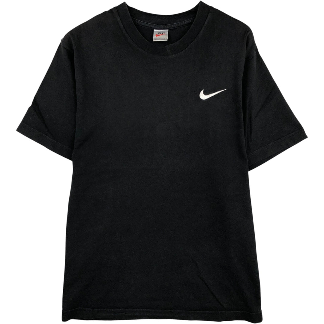 90'S Nike Logo T-Shirt, Men's Size S (approx.), Vintage cotton black type Vintage Second Hand