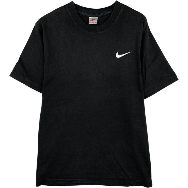 90'S Nike Logo T-Shirt, Men's Size S (approx.), Vintage cotton black type Vintage Second Hand