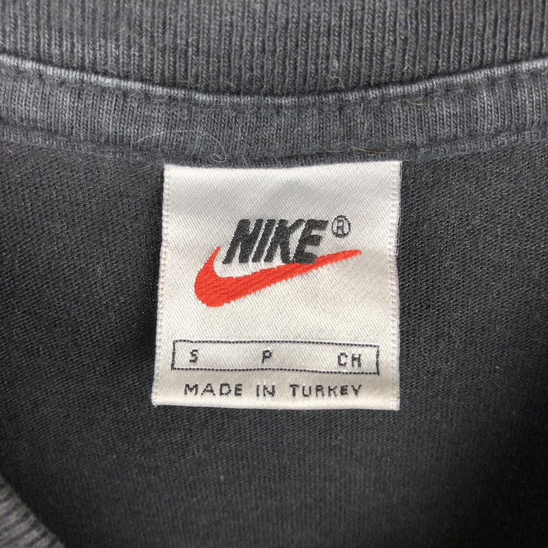 90'S Nike Logo T-Shirt, Men's Size S (approx.), Vintage cotton black type Vintage Second Hand