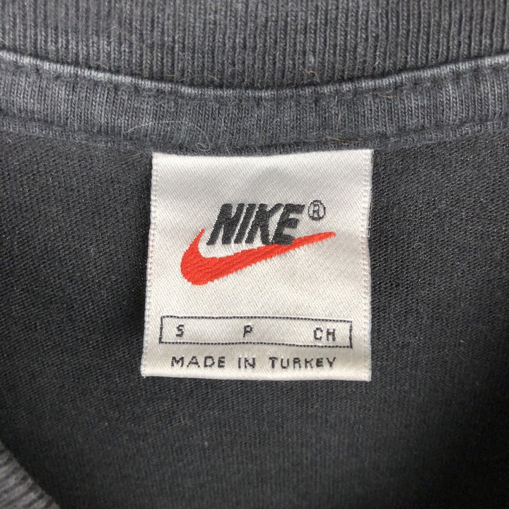 90'S Nike Logo T-Shirt, Men's Size S (approx.), Vintage cotton black type Vintage Second Hand