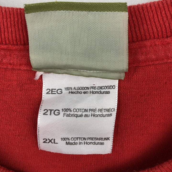ZOG SEX WAX Surf Skate T-Shirt (Men's XXL equivalent) cotton red type Vintage Second Hand