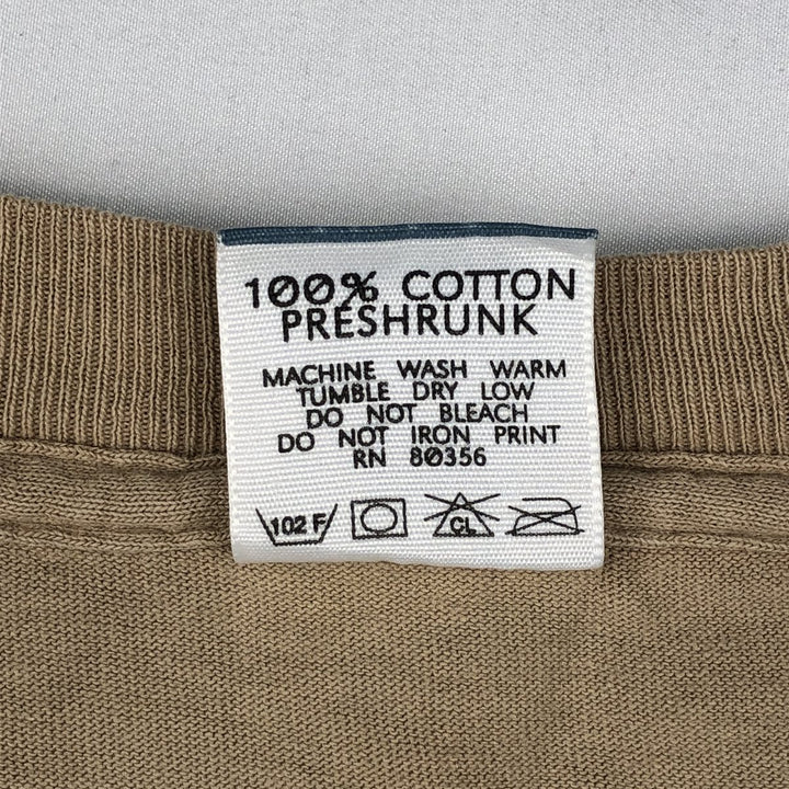 90'S GOTCHA Surf Skate T-Shirt, Made in USA, Men's Size S (Equivalent), Vintage cotton Beige type Vintage Second Hand