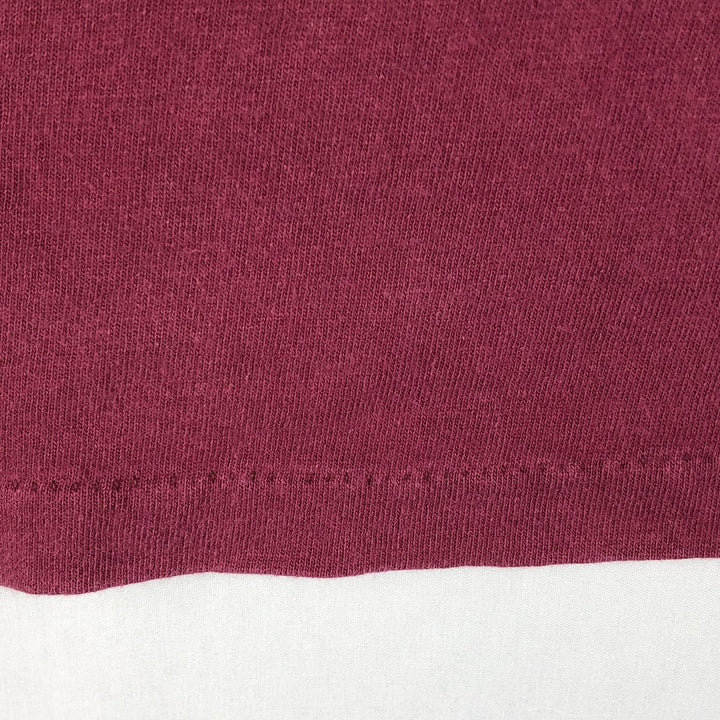 90'S BILLABONG Surf Skate T-Shirt, Made in USA, Men's XL equivalent, Vintage cotton Purple type red-purple Vintage Second Hand