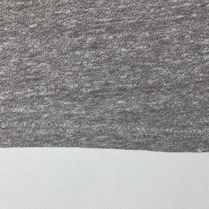 80'S Champion Tricot Tag College T-shirt Made in USA Men's L size Vintage polyester gray type Vintage Second Hand