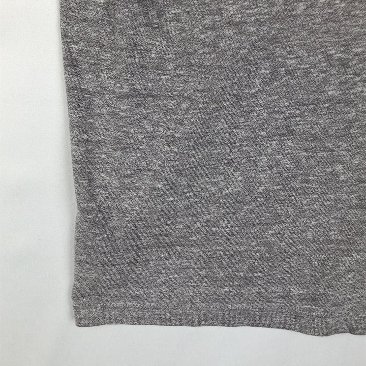 80'S Champion Tricot Tag College T-shirt Made in USA Men's L size Vintage polyester gray type Vintage Second Hand