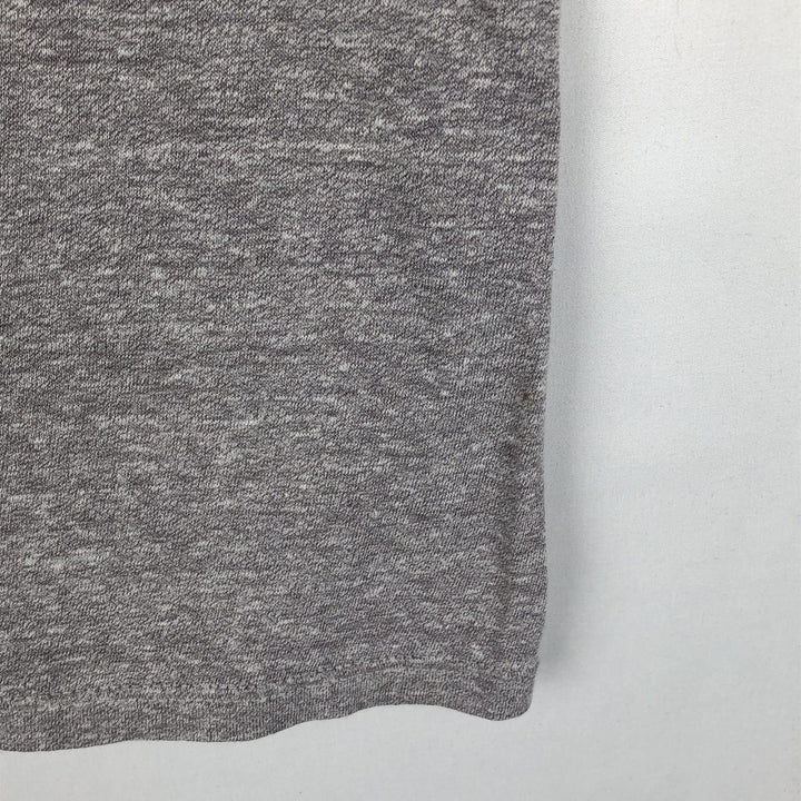 80'S Champion Tricot Tag College T-shirt Made in USA Men's L size Vintage polyester gray type Vintage Second Hand