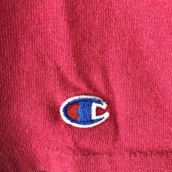 Vintage 1980'S Champion Trico Tag Logo Print T-Shirt, Made in USA, Men's Size L cotton pink type Vintage Second Hand