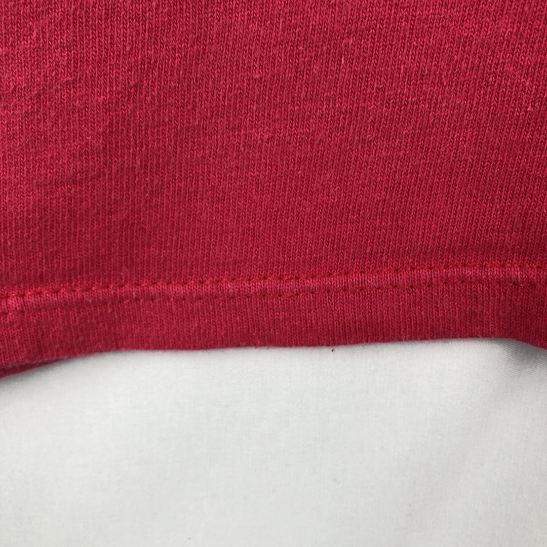 Vintage 1980'S Champion Trico Tag Logo Print T-Shirt, Made in USA, Men's Size L cotton pink type Vintage Second Hand