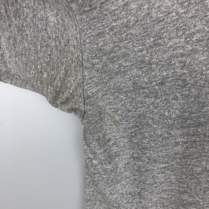 80'S Champion Tricot Tag Hachi Hachi One Two Body Heather Gray College T-Shirt Men's Size L (Equivalent) Vintage cotton gray type Vintage Second Hand