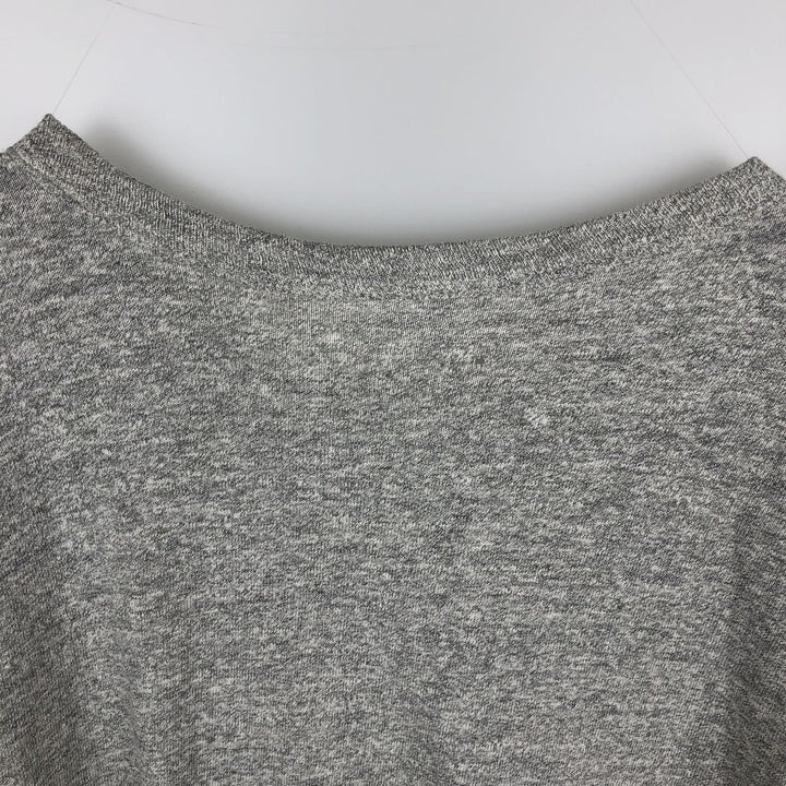80'S Champion Tricot Tag Hachi Hachi One Two Body Heather Gray College T-Shirt Men's Size L (Equivalent) Vintage cotton gray type Vintage Second Hand