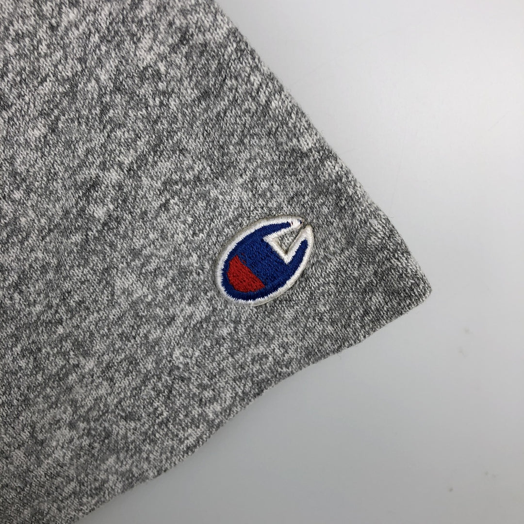 80'S Champion Tricot Tag Hachi Hachi One Two Body Heather Gray College T-Shirt Men's Size L (Equivalent) Vintage cotton gray type Vintage Second Hand