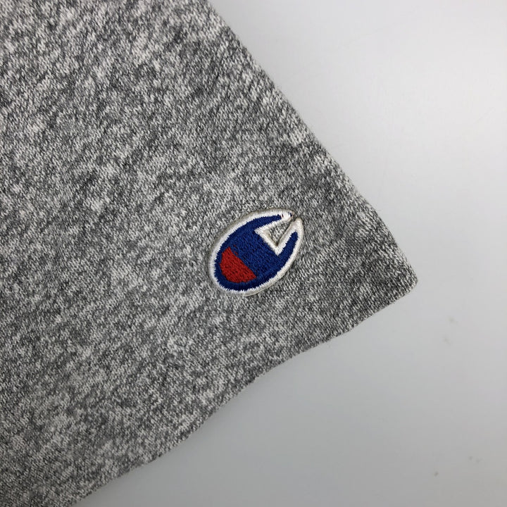 80'S Champion Tricot Tag Hachi Hachi One Two Body Heather Gray College T-Shirt Men's Size L (Equivalent) Vintage cotton gray type Vintage Second Hand
