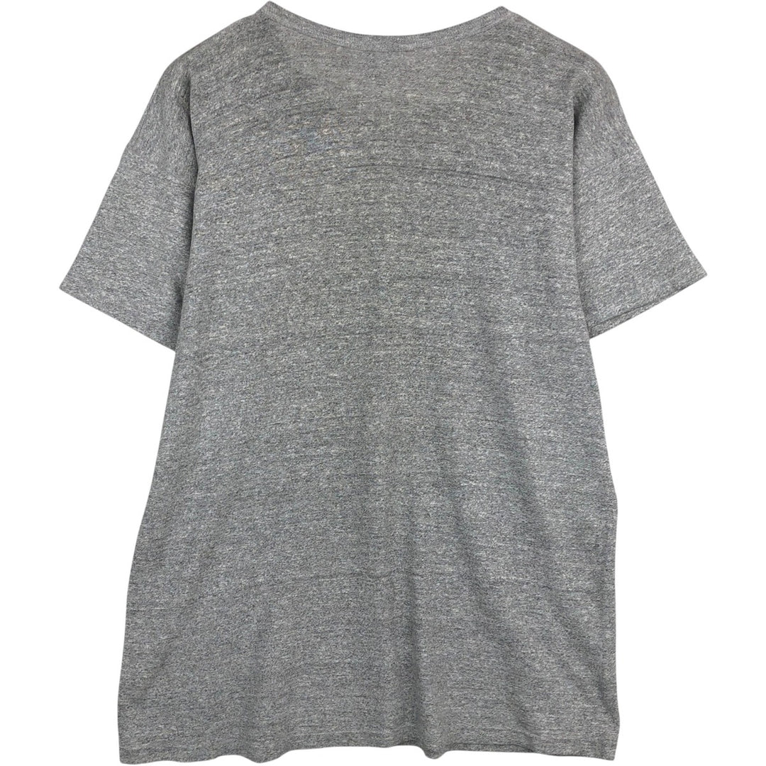 80'S Champion Tricot Tag Hachi Hachi One Two Body Heather Gray College T-Shirt Men's XL Equivalent Vintage cotton gray type Vintage Second Hand