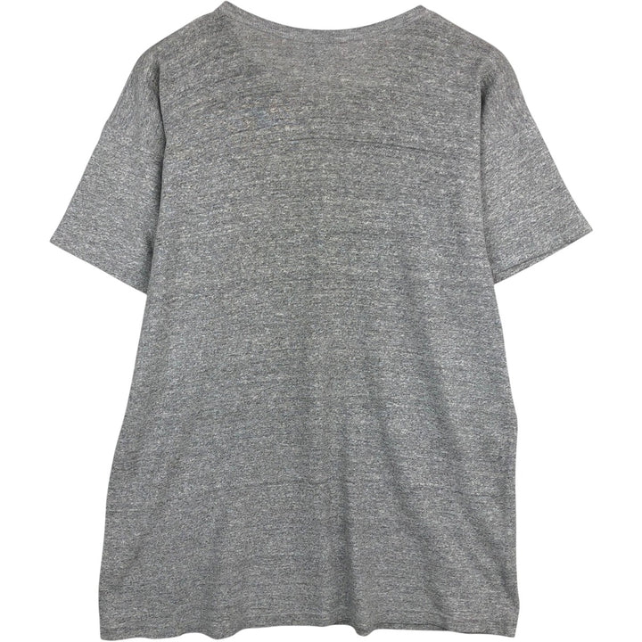80'S Champion Tricot Tag Hachi Hachi One Two Body Heather Gray College T-Shirt Men's XL Equivalent Vintage cotton gray type Vintage Second Hand