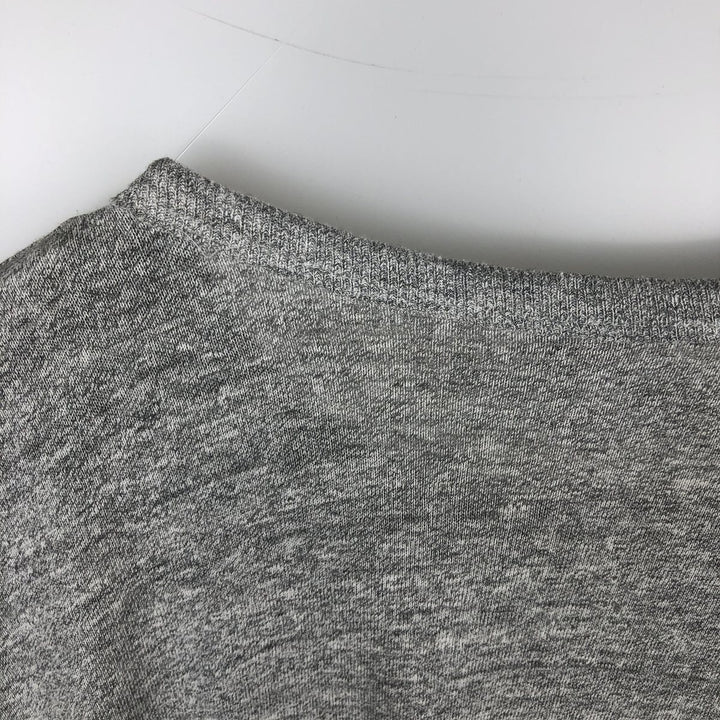 80'S Champion Tricot Tag Hachi Hachi One Two Body Heather Gray College T-Shirt Men's XL Equivalent Vintage cotton gray type Vintage Second Hand