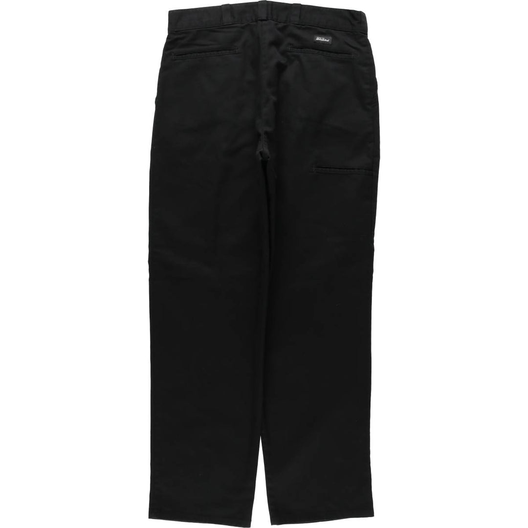 Dickies Two-pleat Work Pants, Men's, Size W36 polyester black type Vintage Second Hand