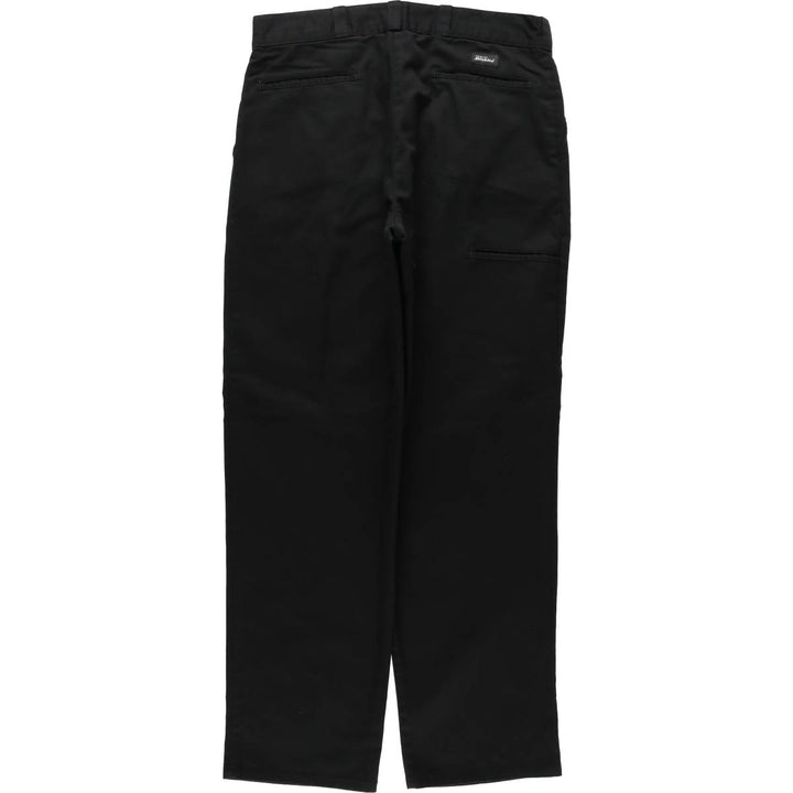 Dickies Two-pleat Work Pants, Men's, Size W36 polyester black type Vintage Second Hand