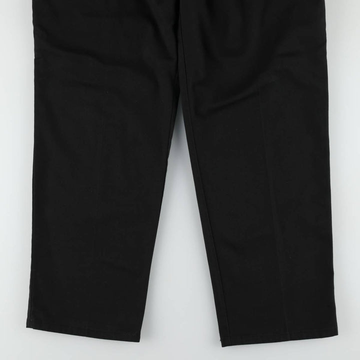 Dickies Two-pleat Work Pants, Men's, Size W36 polyester black type Vintage Second Hand