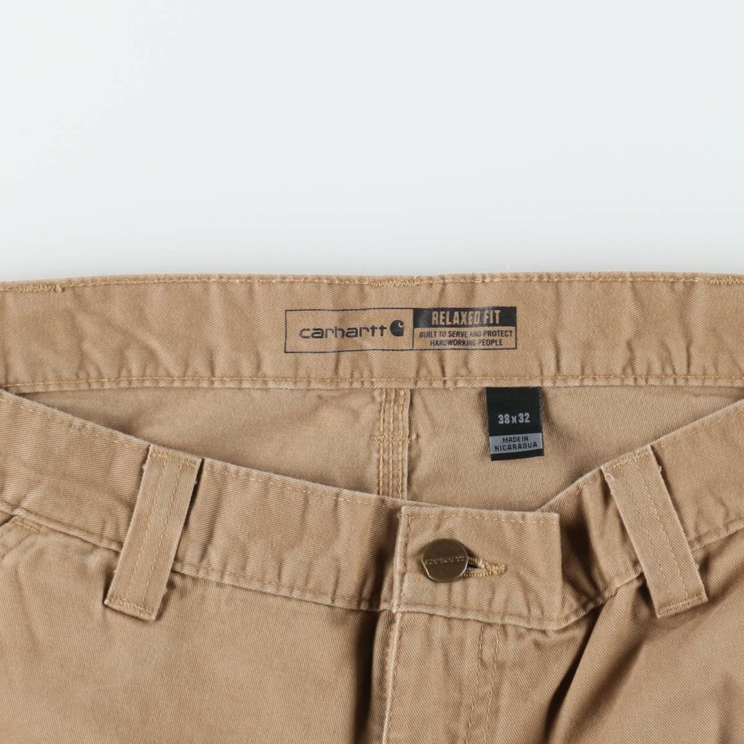 Carhartt Relaxed Fit Painter Pants, Men's W37 (approx.) cotton Beige type Vintage Second Hand