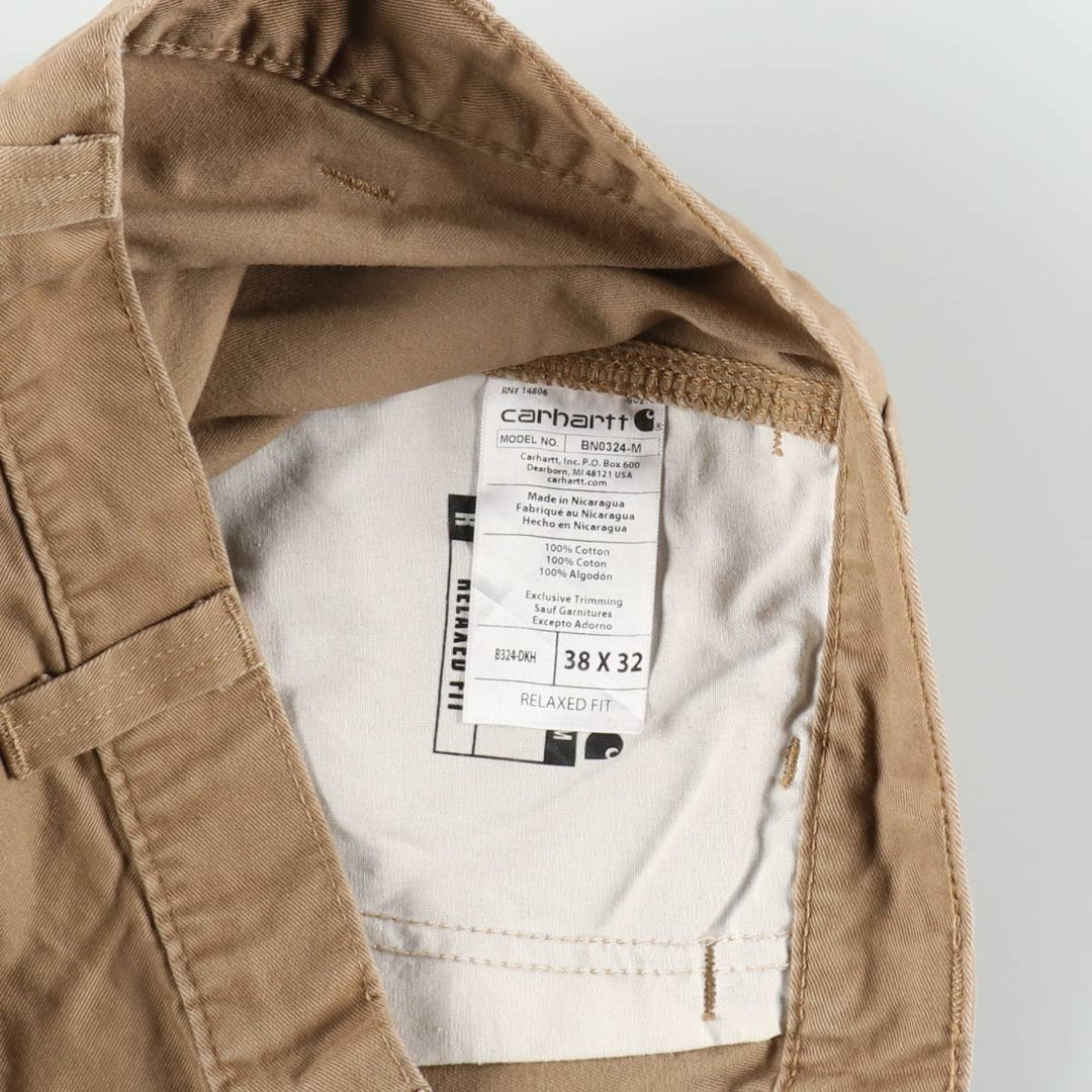 Carhartt Relaxed Fit Painter Pants, Men's W37 (approx.) cotton Beige type Vintage Second Hand