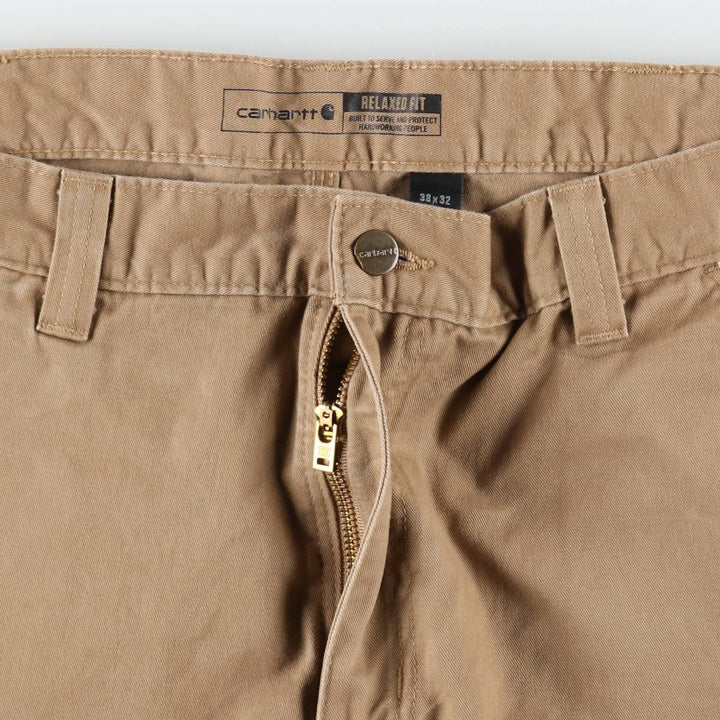 Carhartt Relaxed Fit Painter Pants, Men's W37 (approx.) cotton Beige type Vintage Second Hand
