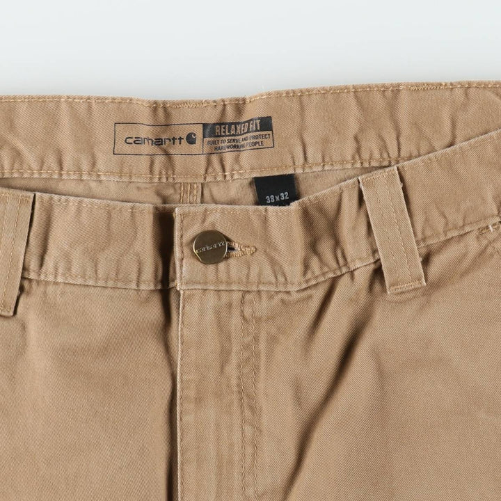 Carhartt Relaxed Fit Painter Pants, Men's W37 (approx.) cotton Beige type Vintage Second Hand