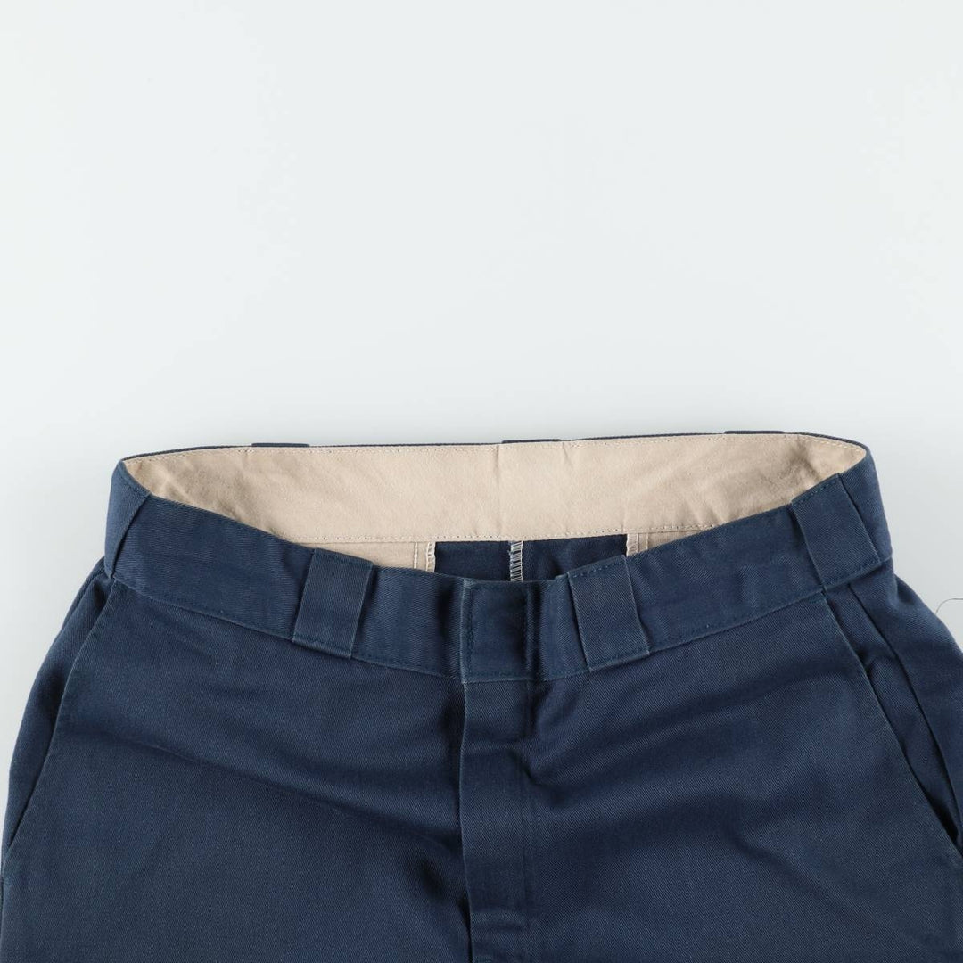 Dickies Work Pants Men's W32 equivalent polyester Navy blue Vintage Second Hand