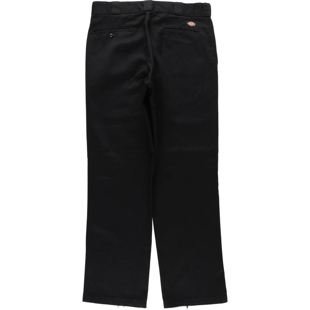 Dickies 874 Original Fit Work Pants, Men's, Size W34 polyester black type Vintage Second Hand