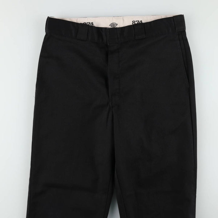Dickies 874 Original Fit Work Pants, Men's, Size W34 polyester black type Vintage Second Hand
