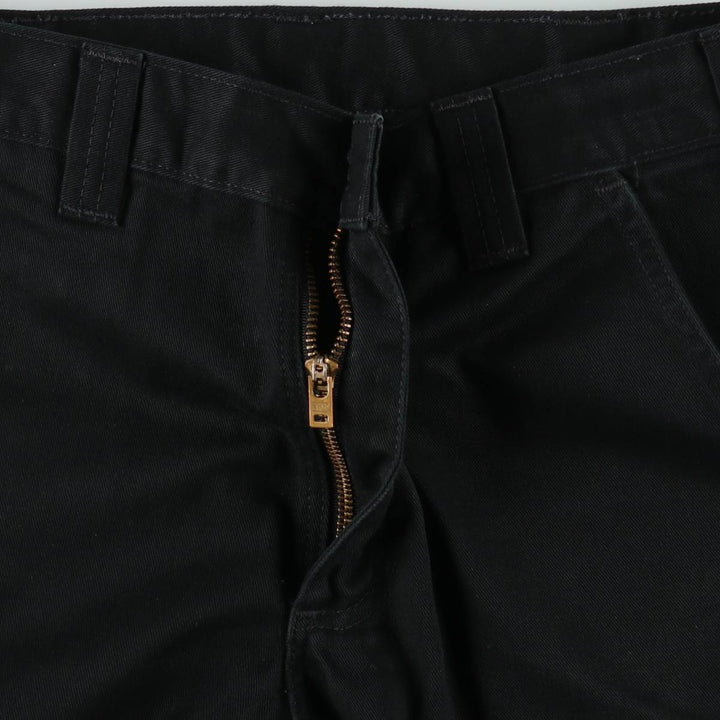 Carhartt Blended Twill Double Knee Work Pants, Men's Size W32 (approx.) polyester black type Vintage Second Hand