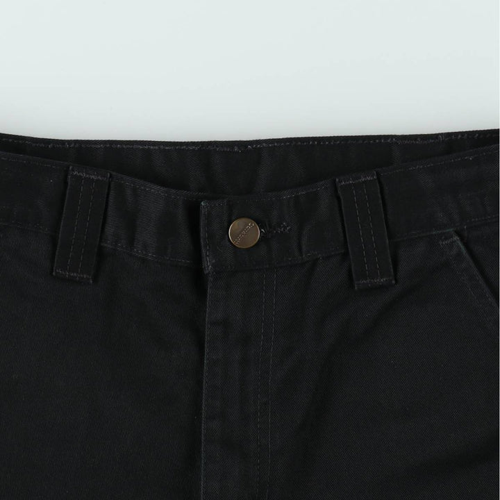 Carhartt Blended Twill Double Knee Work Pants, Men's Size W32 (approx.) polyester black type Vintage Second Hand