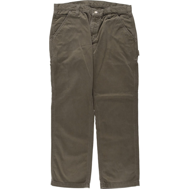 Carhartt Relaxed Fit Painter Pants, Men's, Size 36 cotton Charcoal Vintage Second Hand