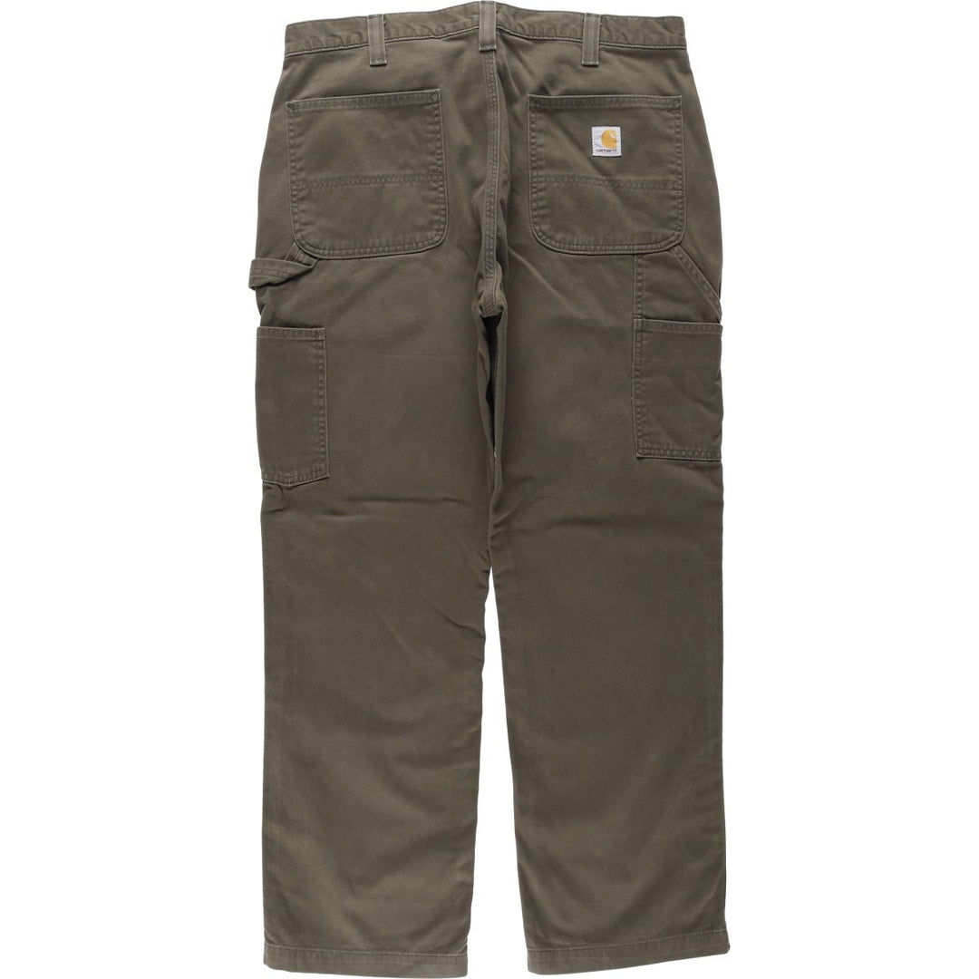 Carhartt Relaxed Fit Painter Pants, Men's, Size 36 cotton Charcoal Vintage Second Hand