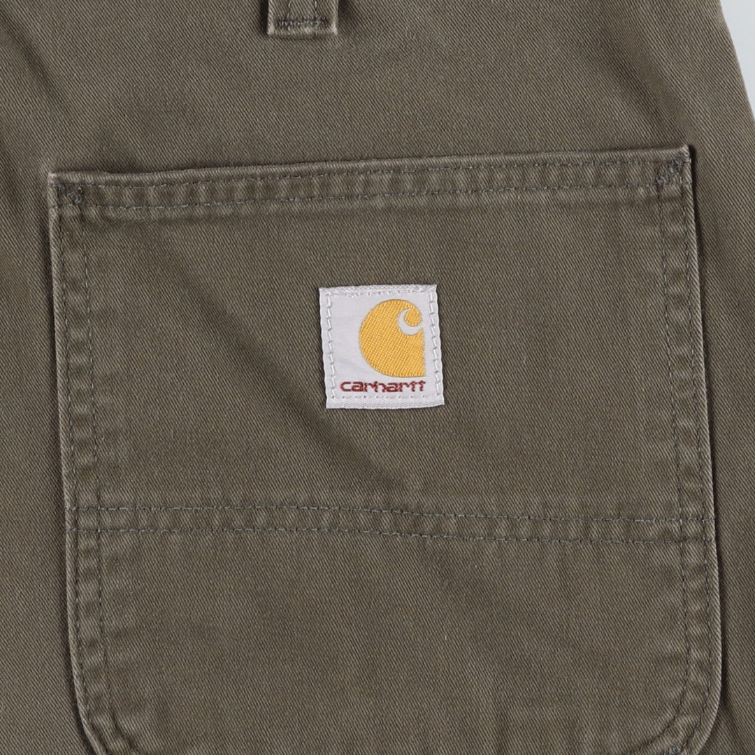 Carhartt Relaxed Fit Painter Pants, Men's, Size 36 cotton Charcoal Vintage Second Hand