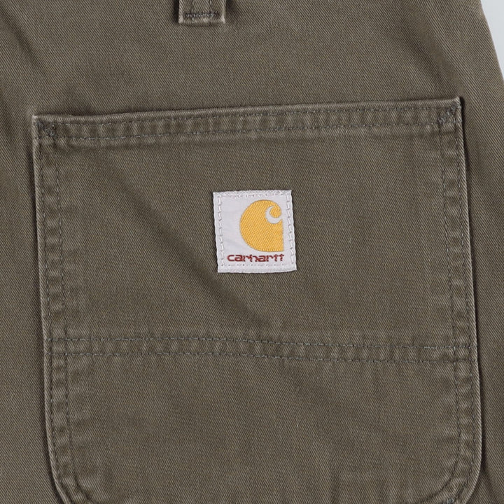 Carhartt Relaxed Fit Painter Pants, Men's, Size 36 cotton Charcoal Vintage Second Hand