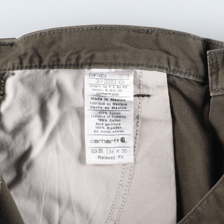 Carhartt Relaxed Fit Painter Pants, Men's, Size 36 cotton Charcoal Vintage Second Hand