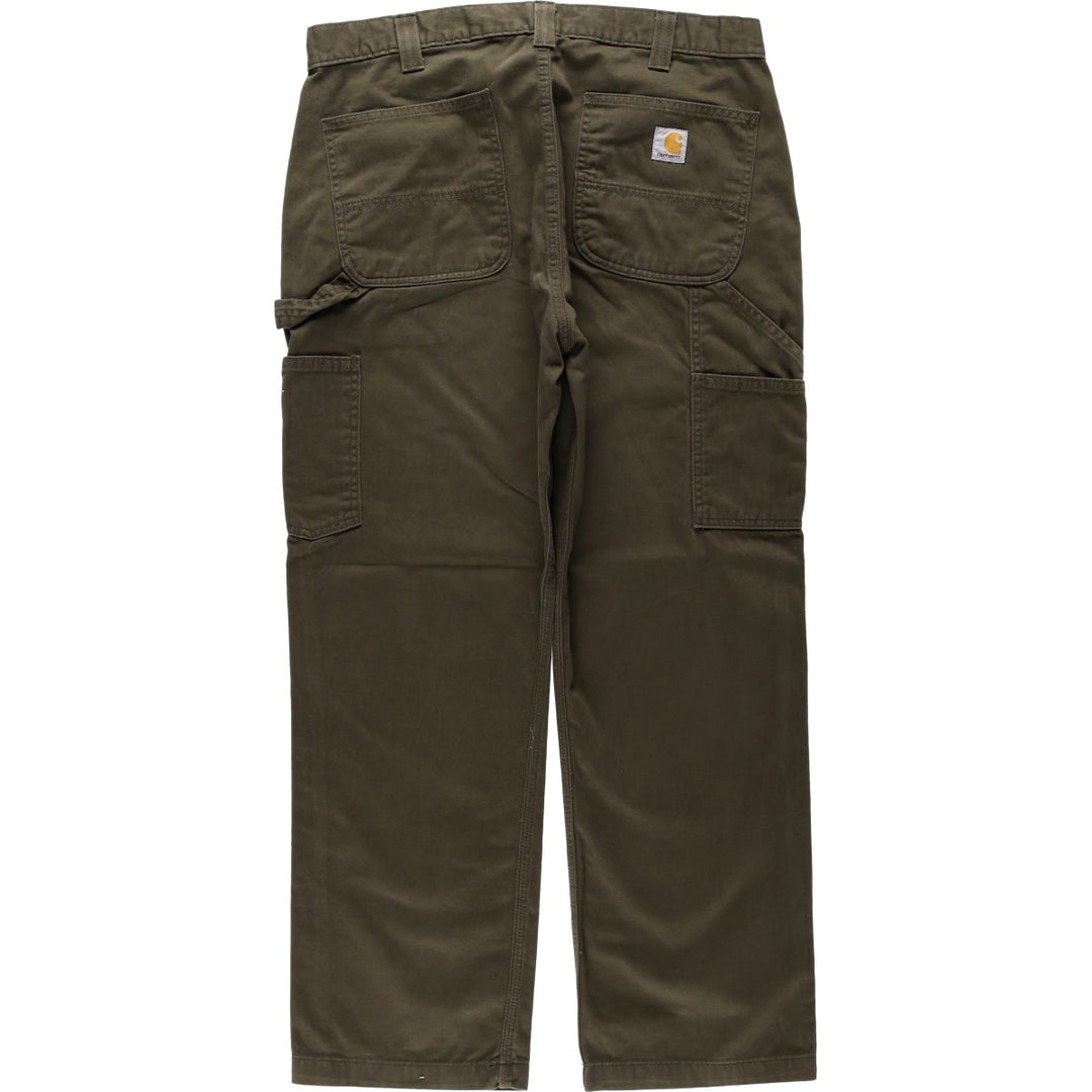 Carhartt painter pants, men's size W37 (approx.) cotton Charcoal Vintage Second Hand