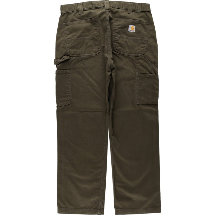 Carhartt painter pants, men's size W37 (approx.) cotton Charcoal Vintage Second Hand
