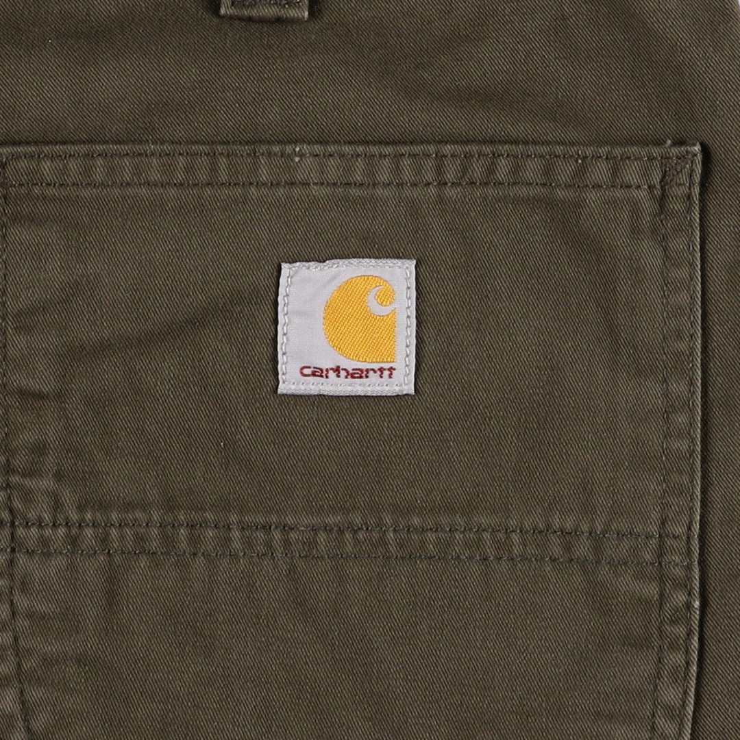 Carhartt painter pants, men's size W37 (approx.) cotton Charcoal Vintage Second Hand