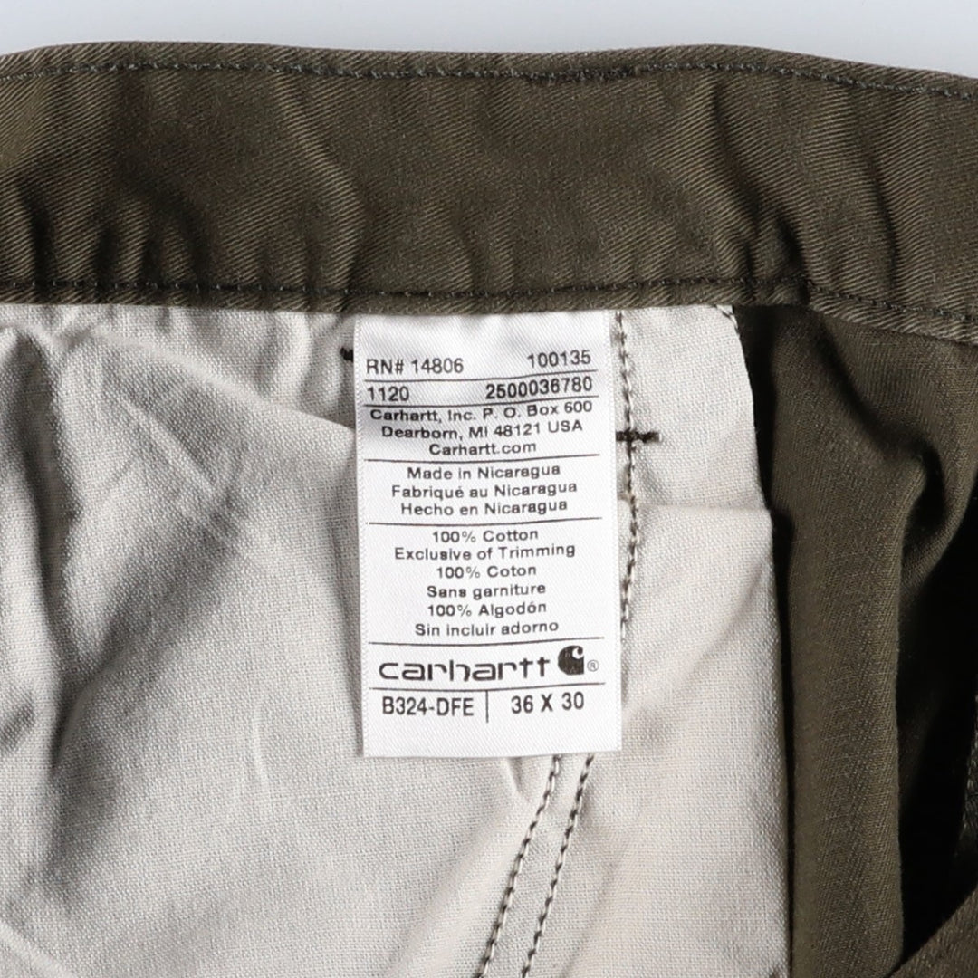Carhartt painter pants, men's size W37 (approx.) cotton Charcoal Vintage Second Hand