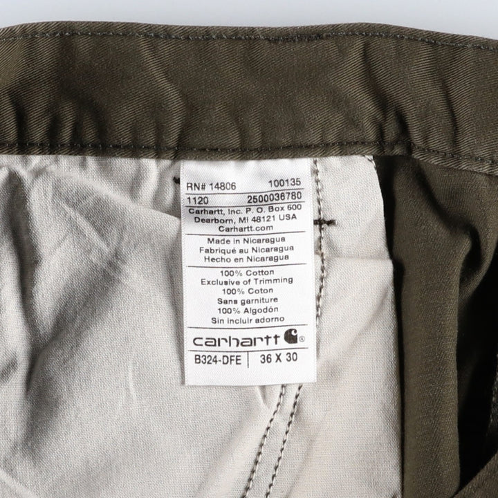 Carhartt painter pants, men's size W37 (approx.) cotton Charcoal Vintage Second Hand