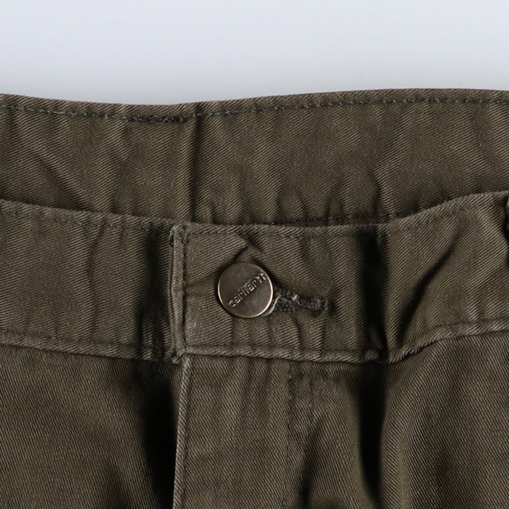 Carhartt painter pants, men's size W37 (approx.) cotton Charcoal Vintage Second Hand