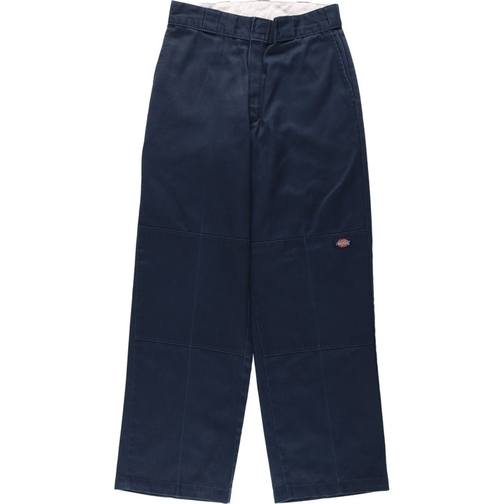 Dickies Double Knee Work Pants Men's W30 equivalent polyester navy blue type Vintage Second Hand
