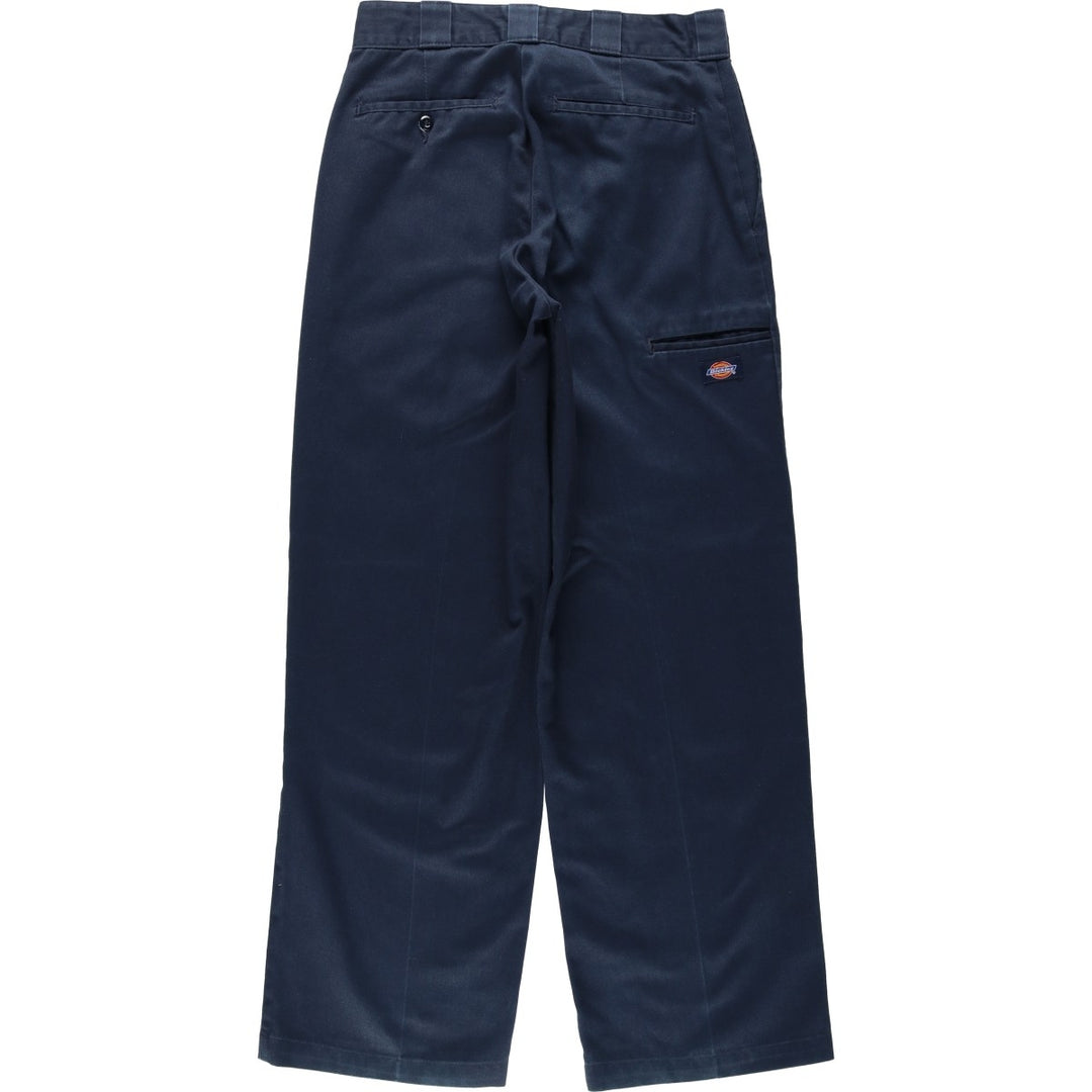 Dickies Double Knee Work Pants Men's W30 equivalent polyester navy blue type Vintage Second Hand