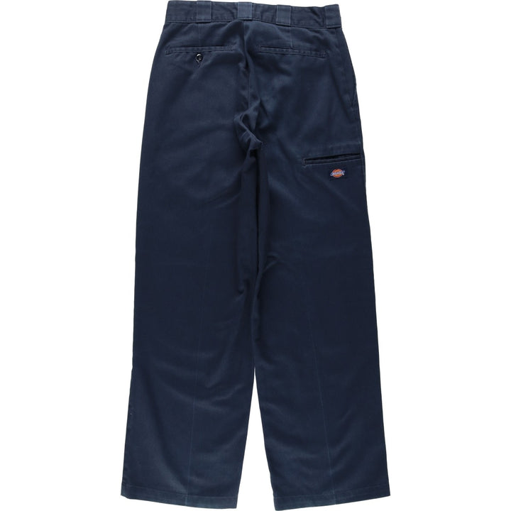 Dickies Double Knee Work Pants Men's W30 equivalent polyester navy blue type Vintage Second Hand