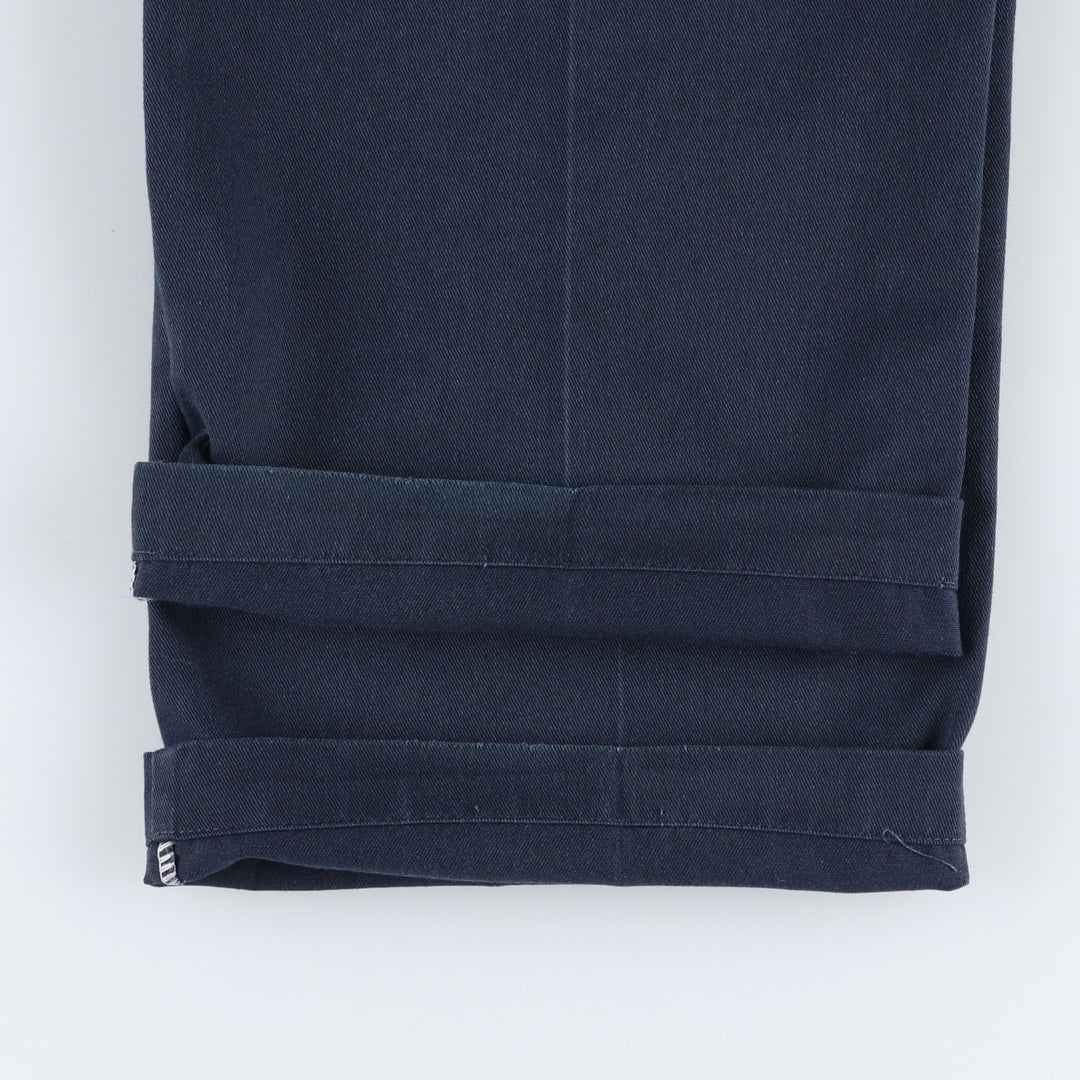 Dickies Double Knee Work Pants Men's W30 equivalent polyester navy blue type Vintage Second Hand