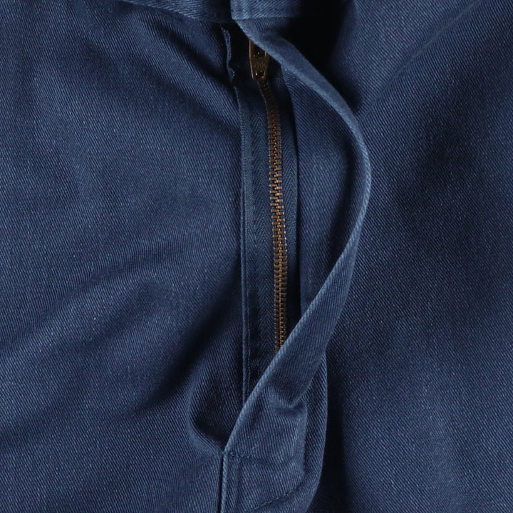 Dickies Work Pants Men's W36 polyester Navy blue Vintage Second Hand