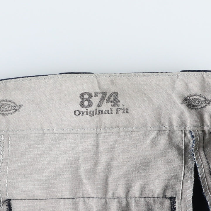 Dickies 874 Original Fit Work Pants for Men, W32 equivalent unclear navy blue type Vintage Second Hand