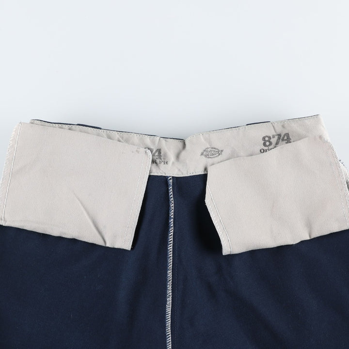 Dickies 874 Original Fit Work Pants for Men, W32 equivalent unclear navy blue type Vintage Second Hand